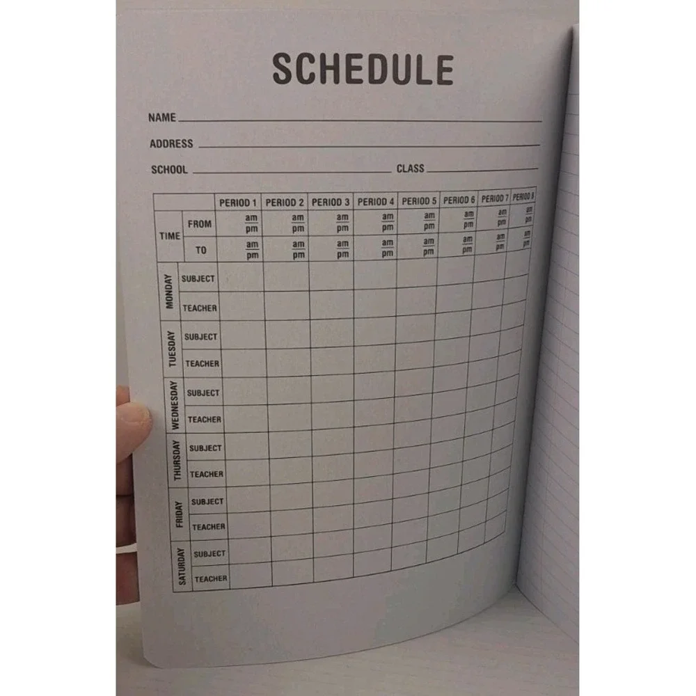 (4 Pack) Composition‎ Notebook 80 Sheets 9-3/4